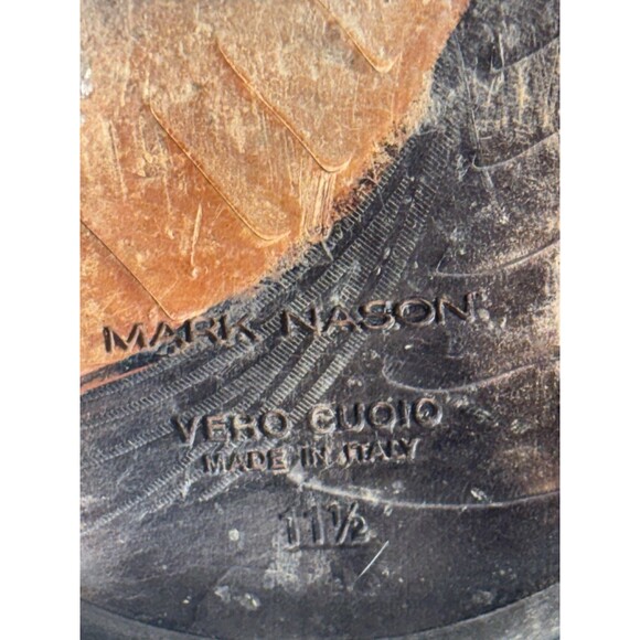 Mark Nason Men’s Cipher Ebroidered Brown Leather Boots Italy Size 11.5 67527 - Picture 15 of 15